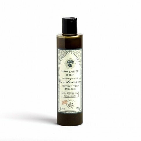 SAVON D'ALEP LIQUIDE CORPS ET CHEVEUX - 250ML