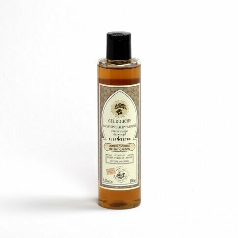 GEL DOUCHE AU SAVON D'ALEP PARFUME AU JARDIN D'ORIENT - 250ML