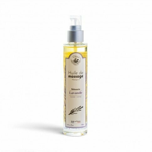 HUILE DE MASSAGE A LA LAVANDE RELAXANTE DE PROVENCE 100ML