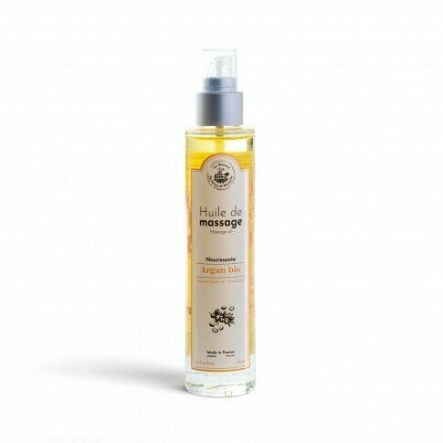 HUILE DE MASSAGE A L'ARGAN BIO - 100ML
