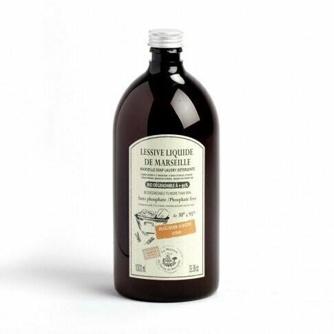 LESSIVE LIQUIDE DE MARSEILLE AGRUME 1L