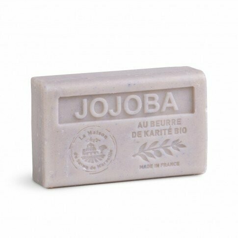 SAVON PARFUME EXFOLIANT ENRICHI AU BEURRE DE KARITE BIO 125G - JOJOBA