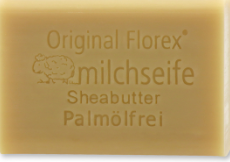 Schafmilchseife eckig 100g, Sheabutter Schafmilchseife eckig 100g, Sheabutter