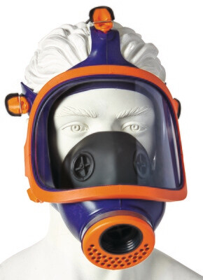 Masque respiratoire panoramique. En silicone. CL2.