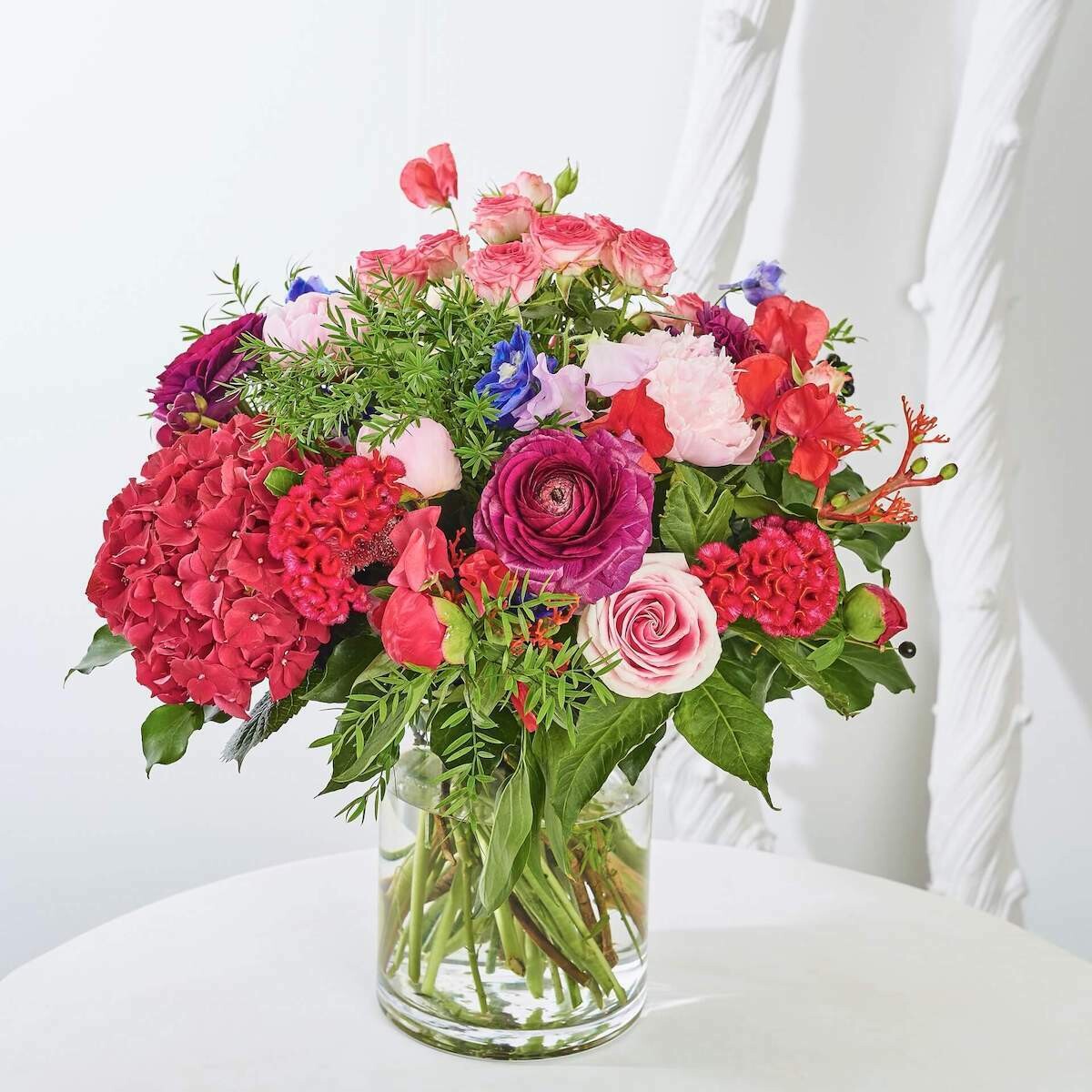 Boeket in vaas zomer