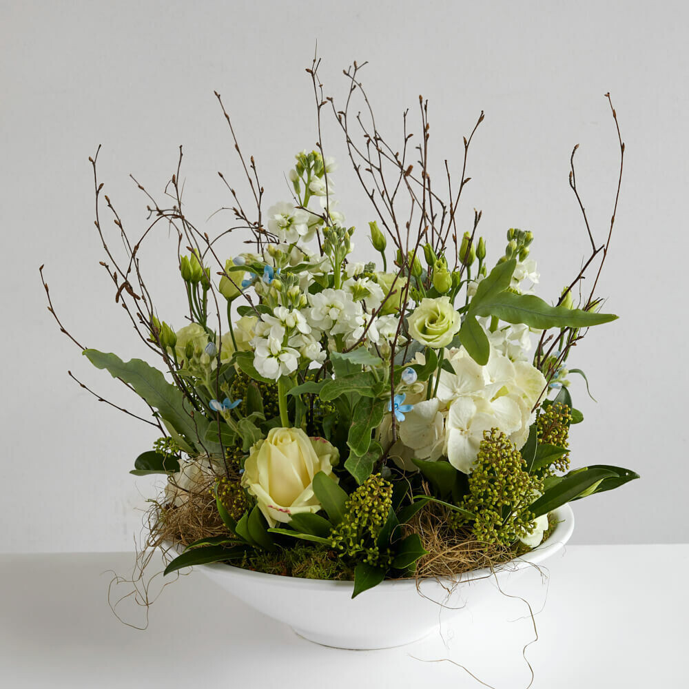 Bloemstuk wit