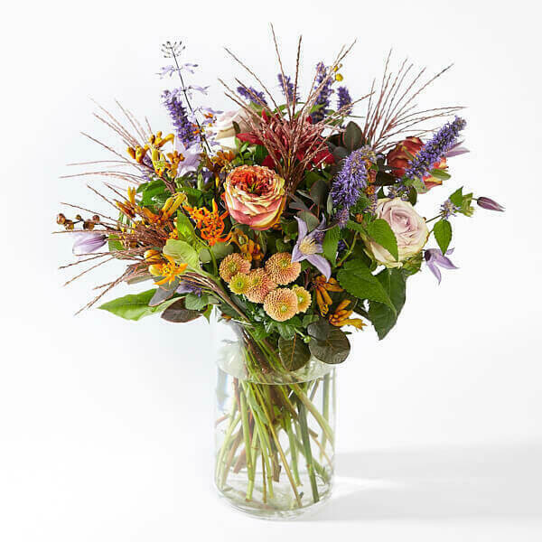 Boeket in vaas najaar