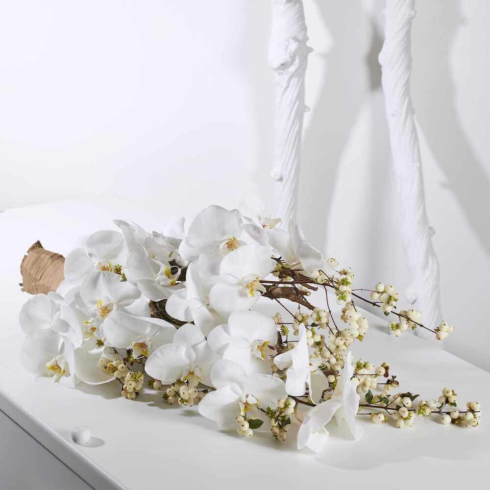 Rouwboeket bijzonder orchidee