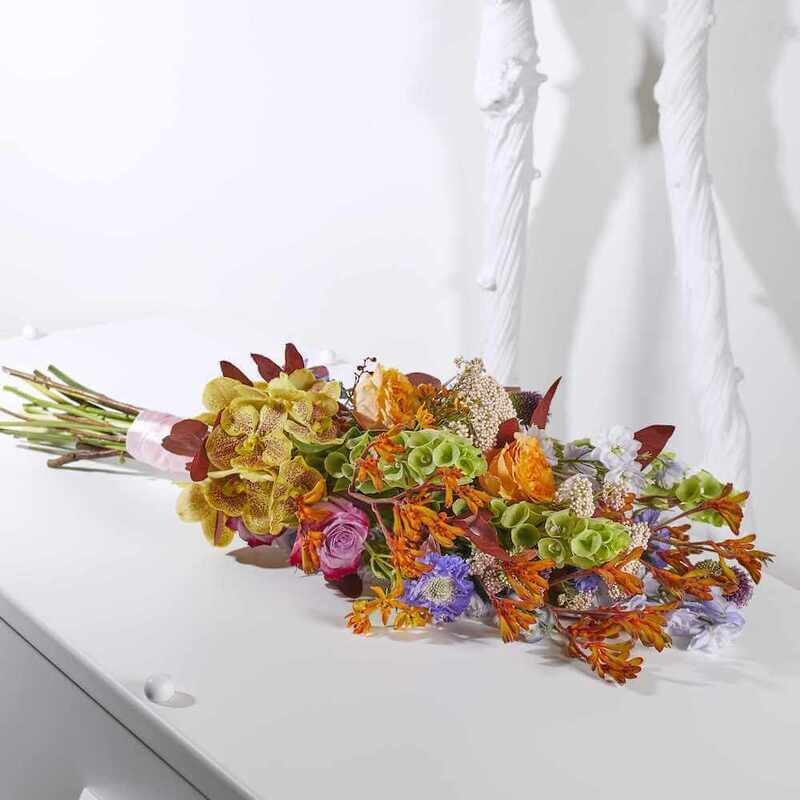 Rouwboeket bijzonder zomer