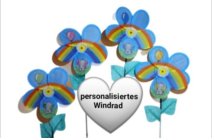Windrad personalisiert