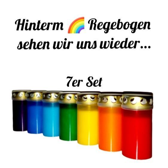 REGENBOGEN Set 7 Stück