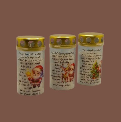 Grabkerze Nikolaus *W20*