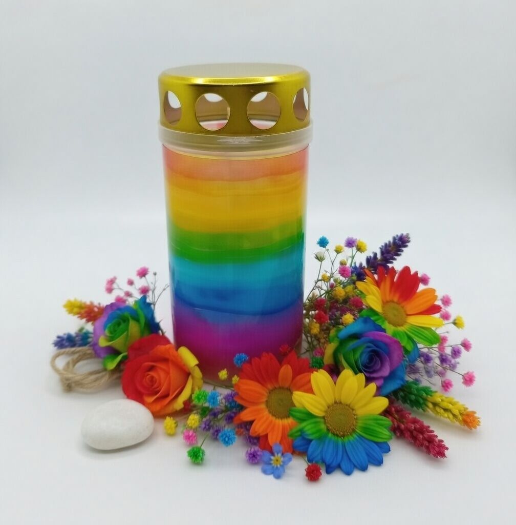 Regenbogengrabkerze *1*