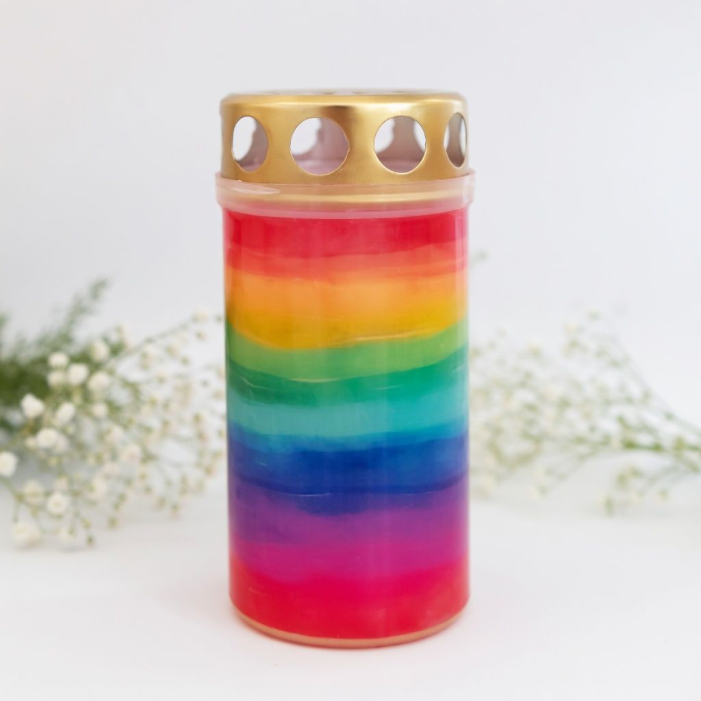 Regenbogengrabkerze *1*