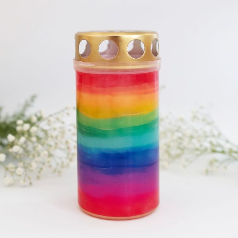Regenbogengrabkerze *1*