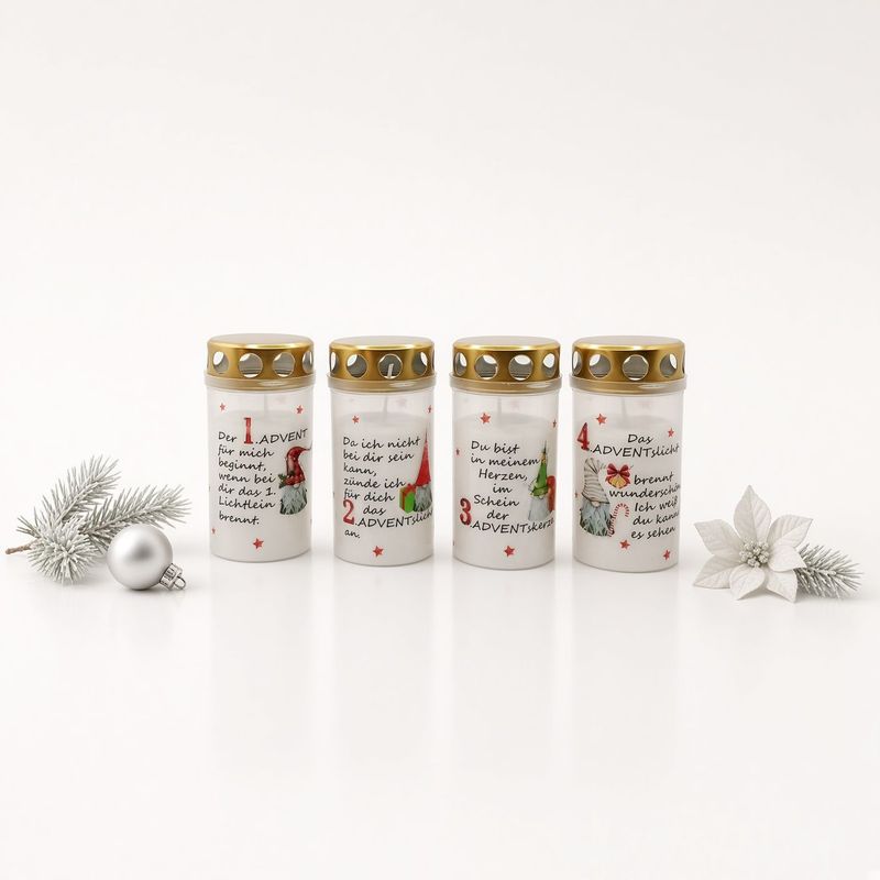 4er Set ADVENT Wichtel *W3* 4er Set ADVENT Wichtel *W3*