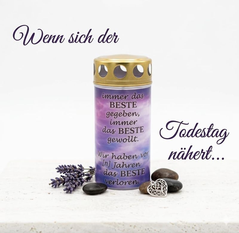 Grabkerze Ohne Dich... *E1*