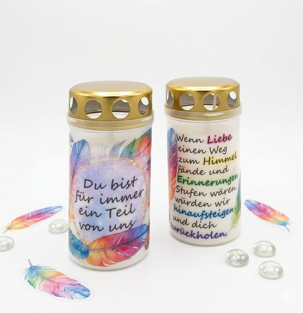 REGENBOGENfedern *6*