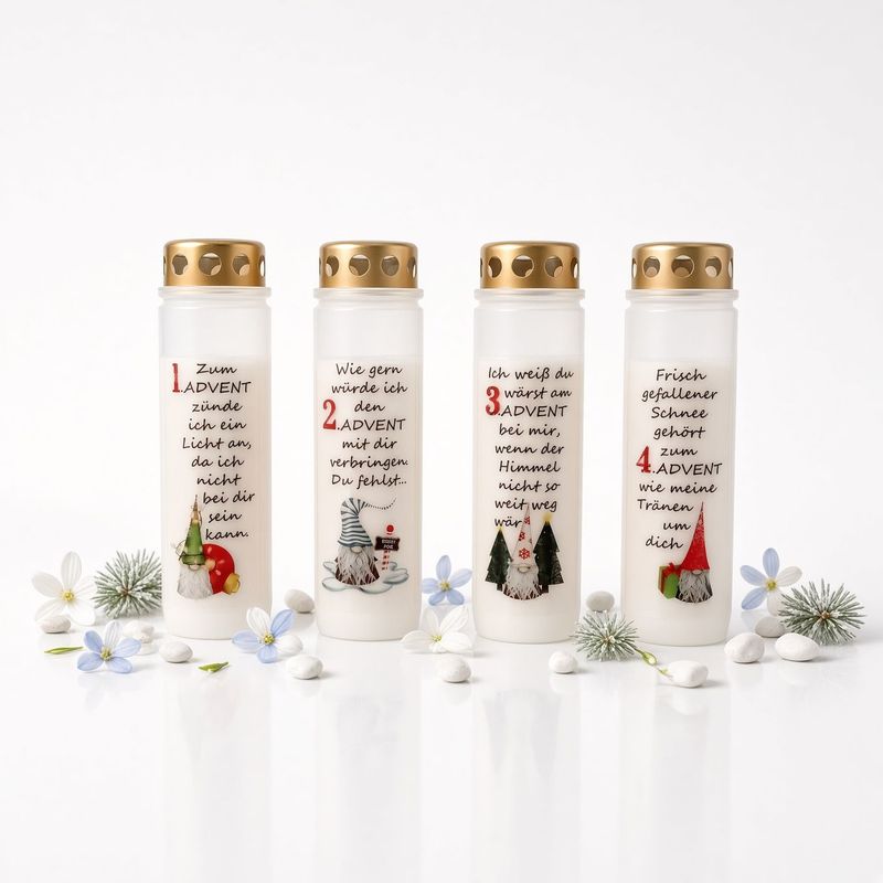4er Set ADVENT Wichtel *W1* 4er Set ADVENT Wichtel *W1*