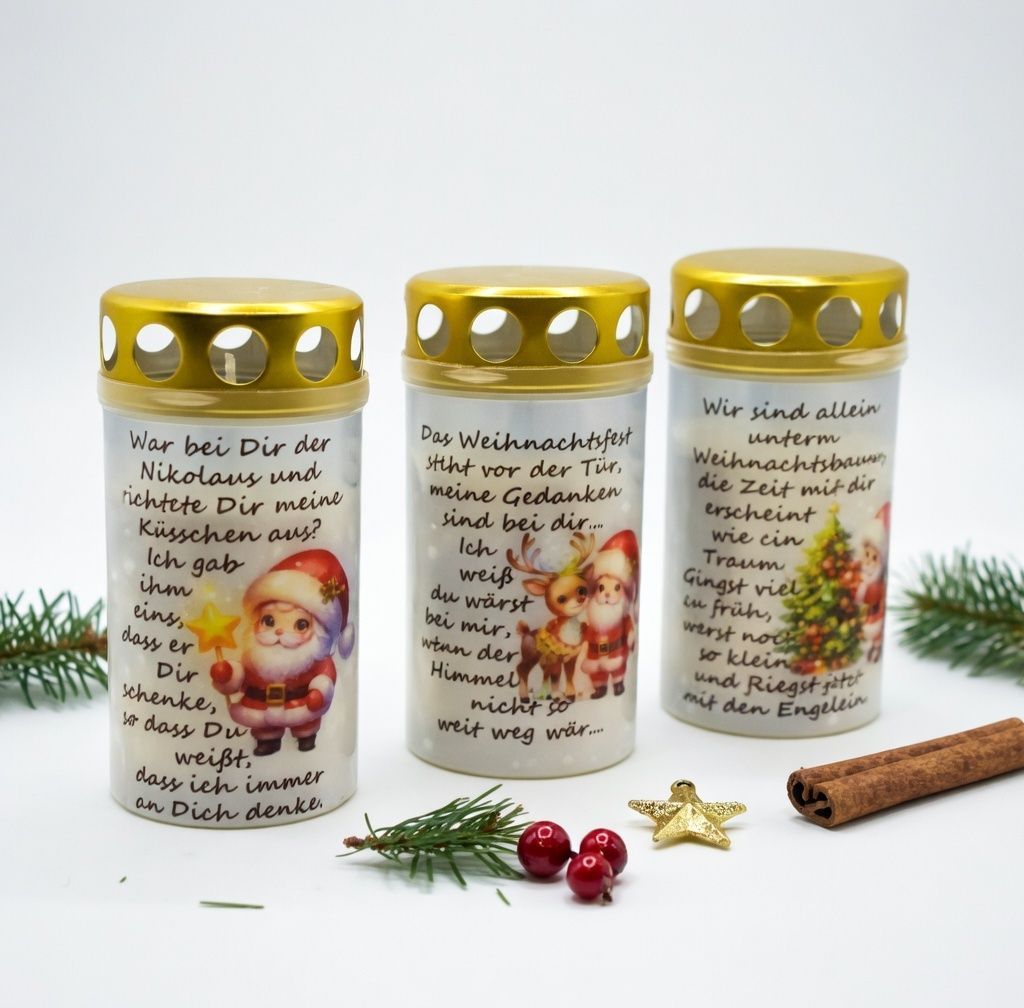 Grabkerze Nikolaus *W20*