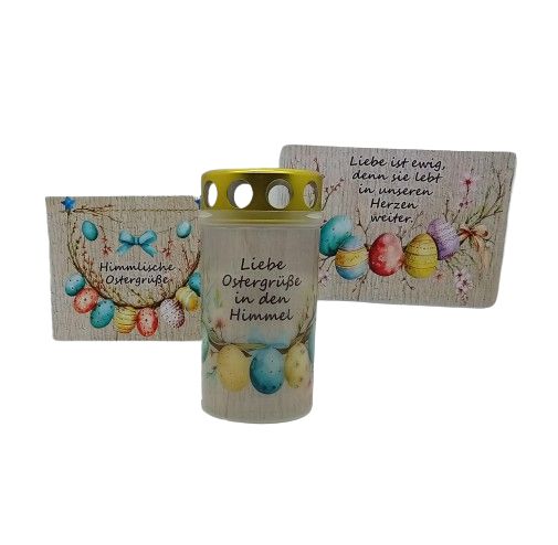 Grabkerze Ostereier *OS15*