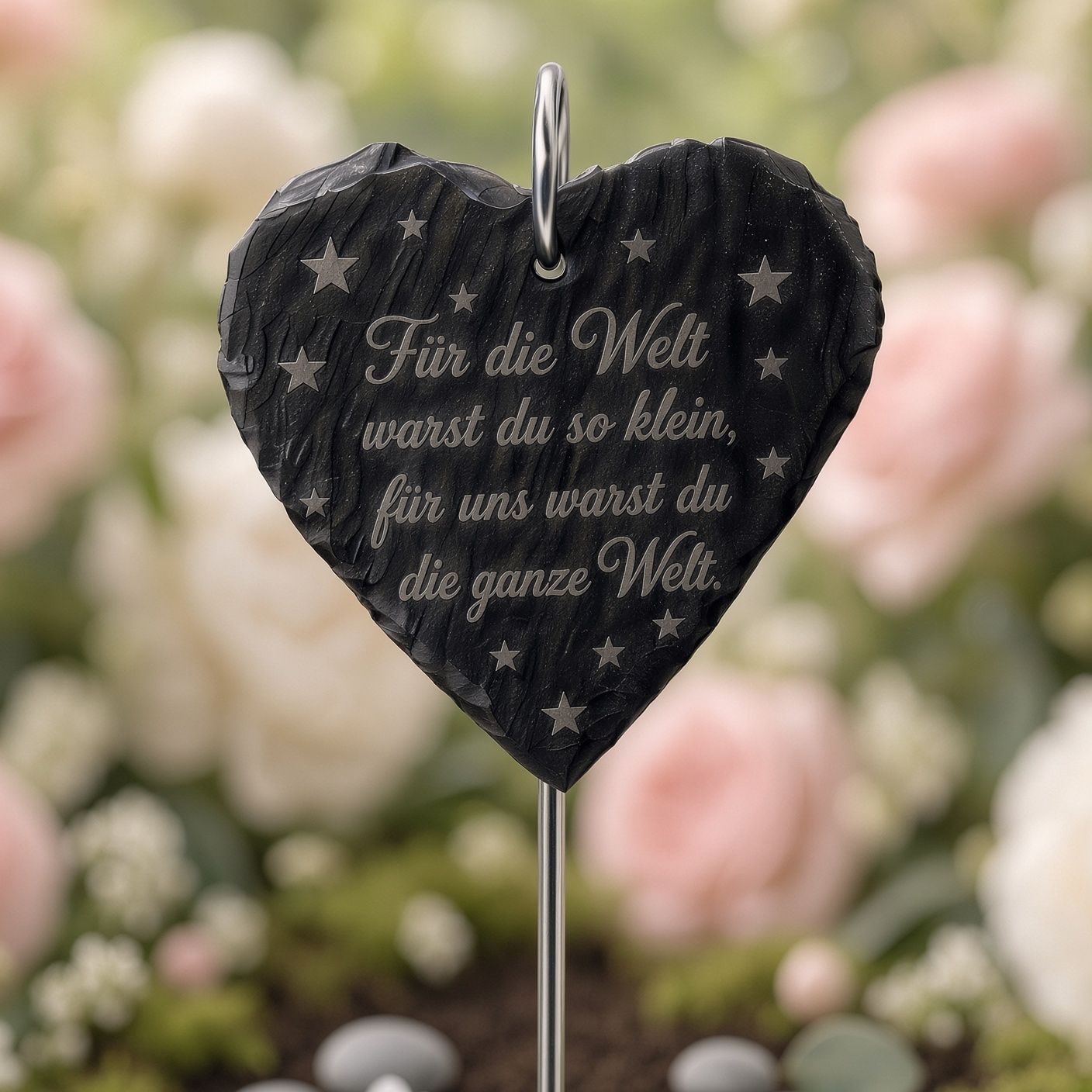 Schieferherz STERNCHEN Schieferherz STERNCHEN