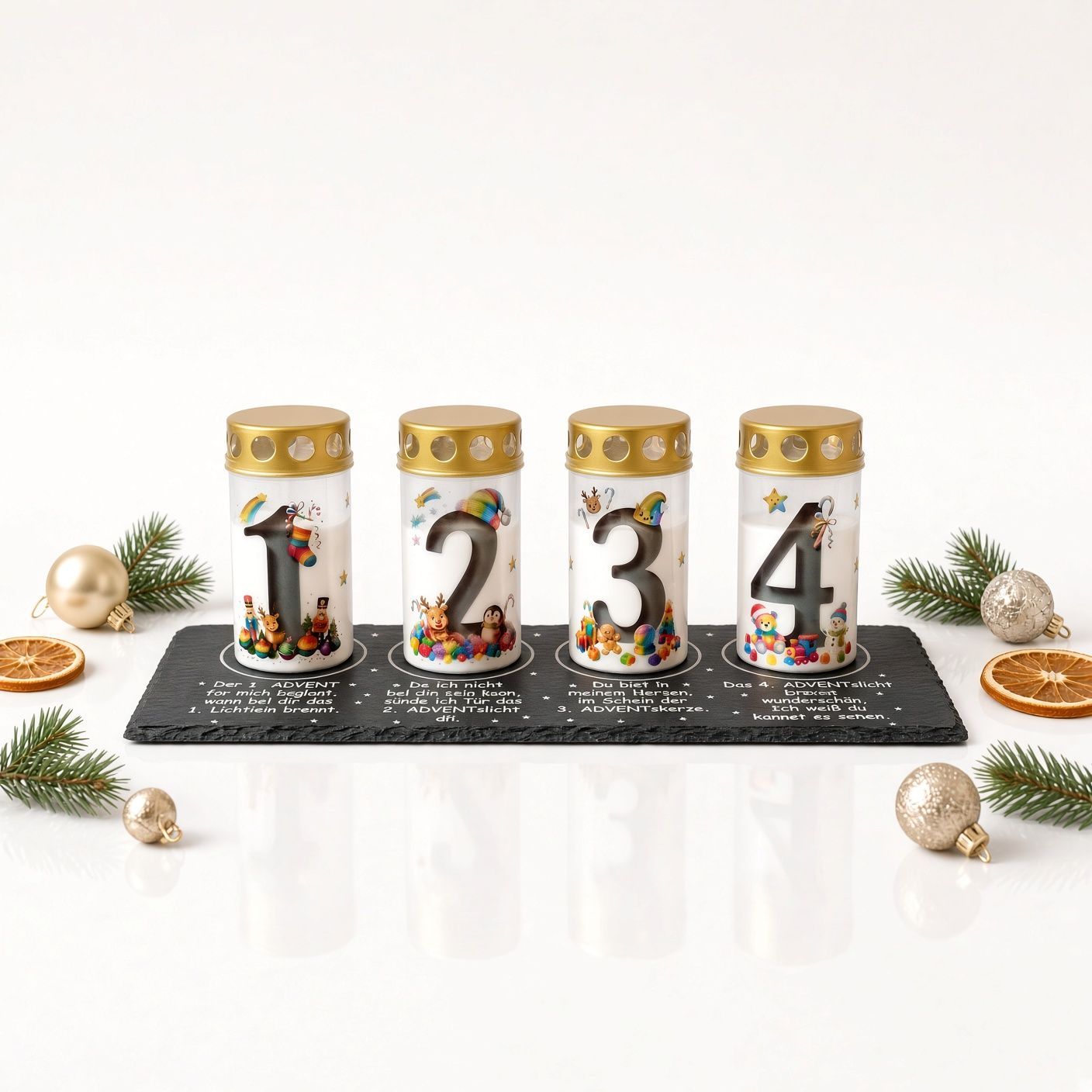 Schieferplatte ADVENT *W28* Schieferplatte ADVENT *W28*
