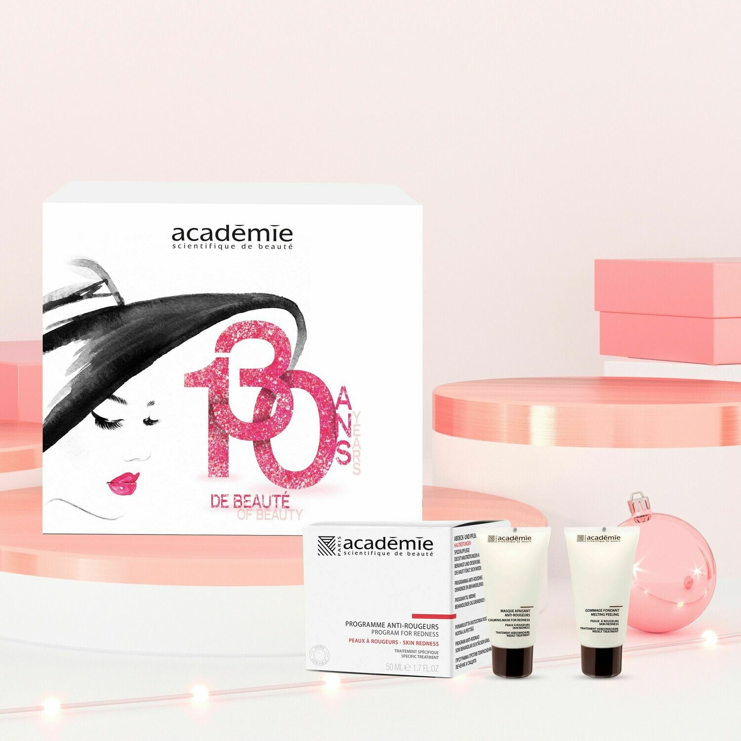 Coffret programme anti rougeur