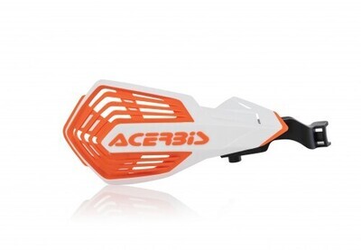 Acerbis K-Future Handguards Orange/White