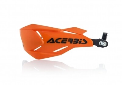 Acerbis X-Factory Wraparound Handguards Orange/black