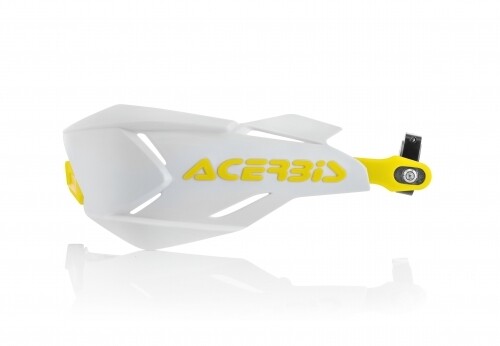 Acerbis X-Factory Wraparound Handguards white/yellow