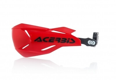 Acerbis X-Factory Wraparound Handguards Red/black