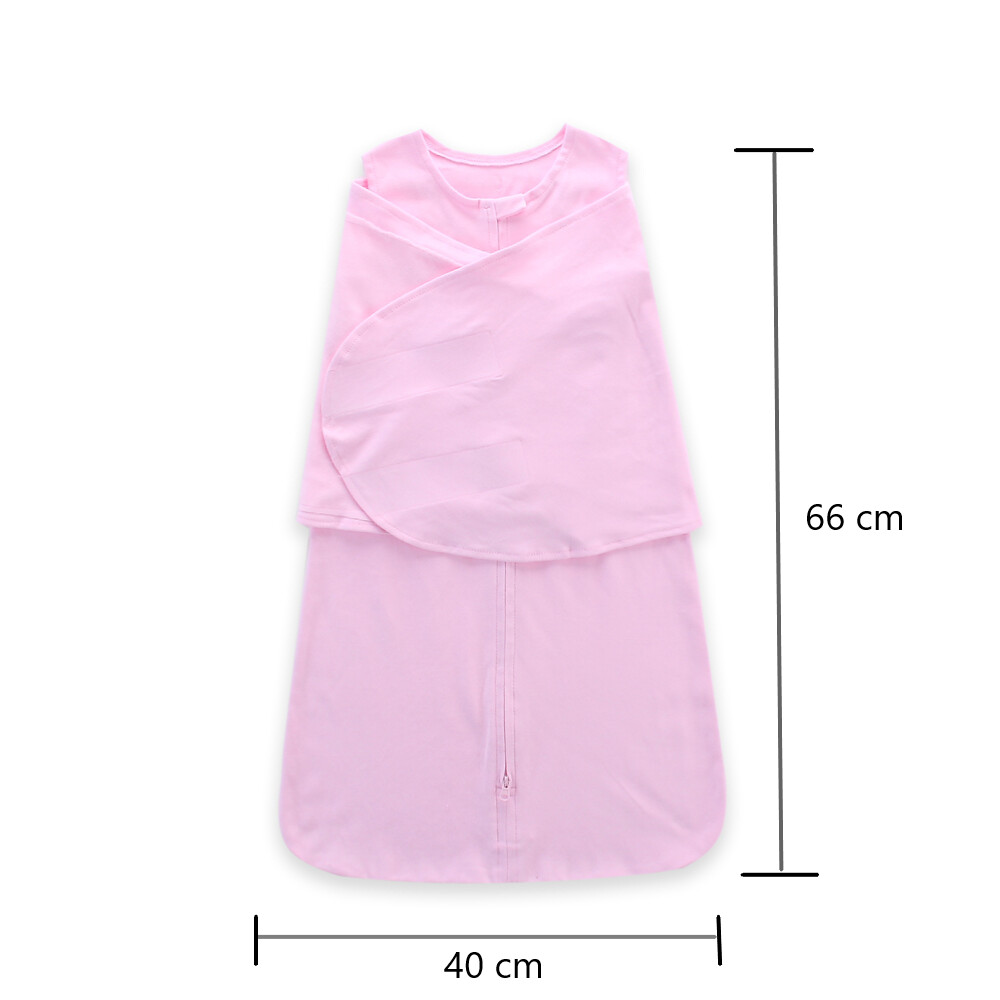 Westly Baby Sleep Sacks 0-6 Months, Baby Girl Pink Swaddle Sleeping Bag, 2 Pack, Wearable Blanket 100% Cotton…