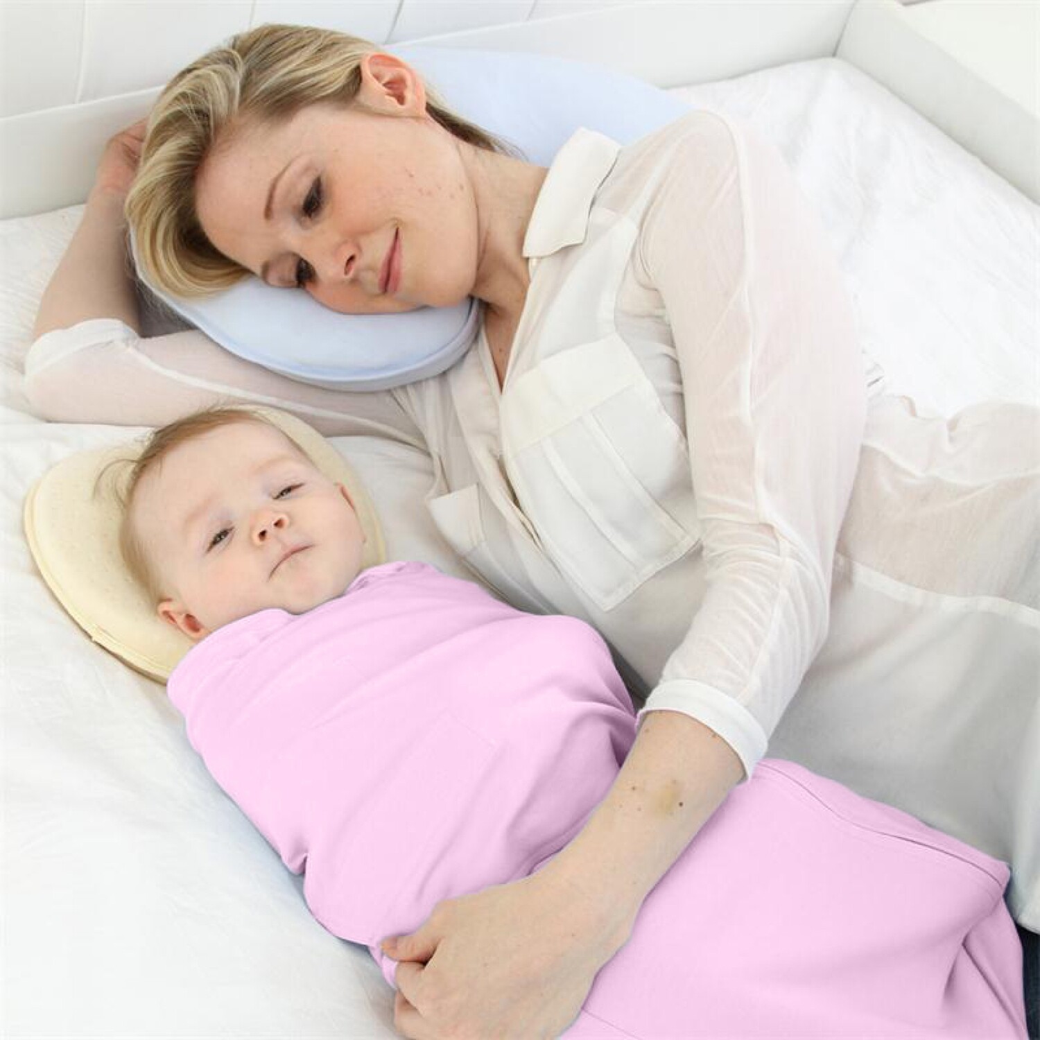 Westly Baby Sleep Sacks 0-6 Months, Baby Girl Pink Swaddle Sleeping Bag, 2 Pack, Wearable Blanket 100% Cotton…