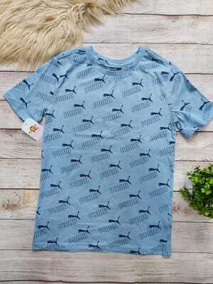 Camiseta celeste Puma, 10 a 12 años