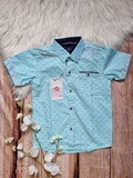 ​Camisa manga corta celeste, Crafft Flow, 5T