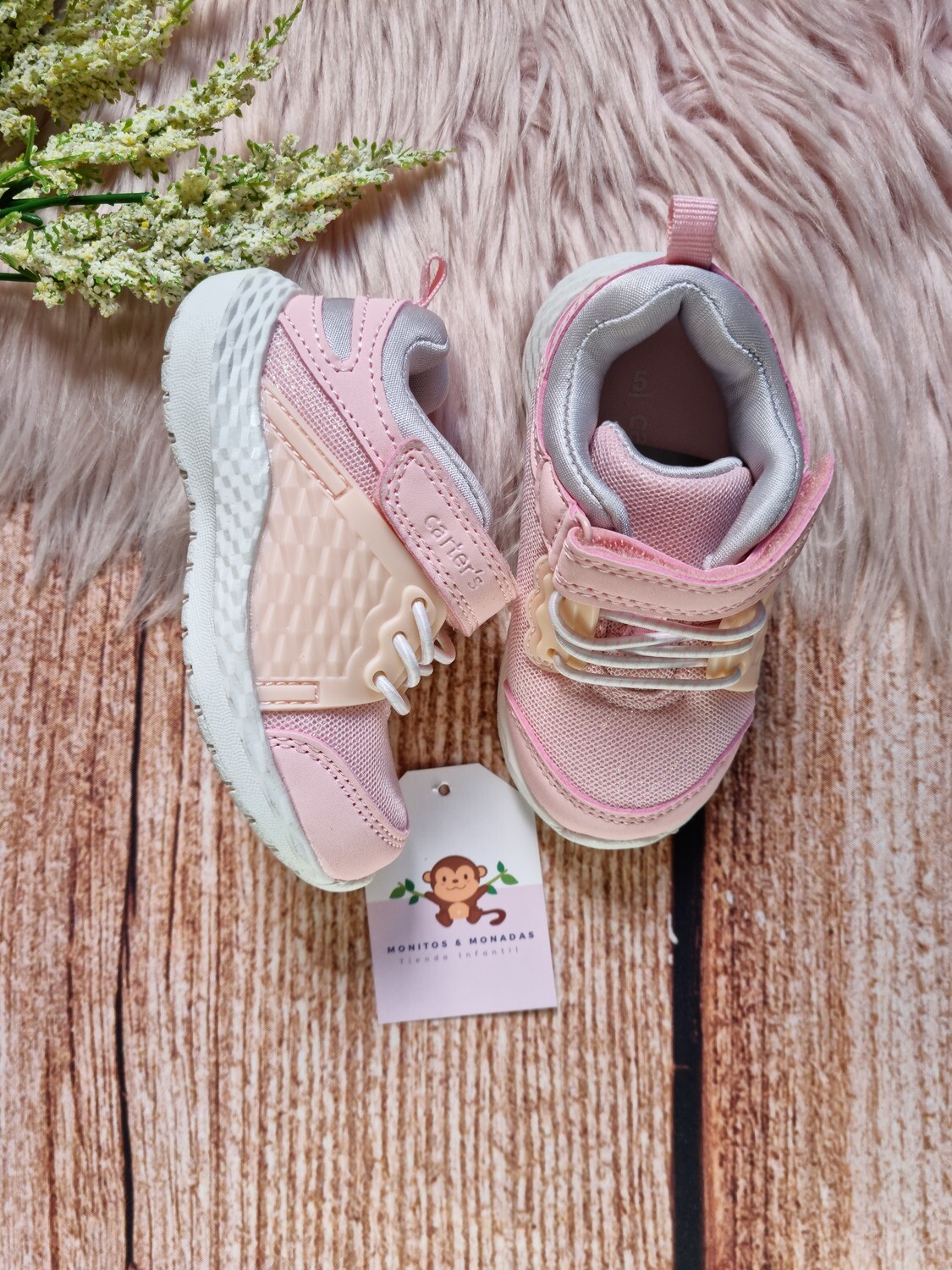 Zapatos deportivos Carters, rosados , 5us (20)