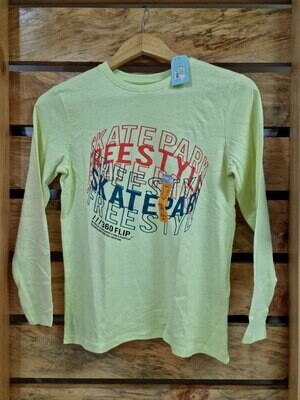 Buso Primark, color amarillo con estampado, 8/9t 9/10t y 12/13t