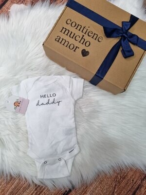 Body Hello Daddy + cajita, Rn