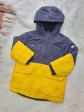 Chaqueta Tommy Hilfiger, azul y amarillo, 2/3t