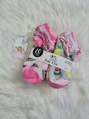Pack 20 pares de medias, 6 a 8 años
