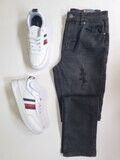 Jeans negros, Tommy Hilfiger, 10T