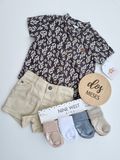 Set Carters, camisa y shorts, 0-3 meses