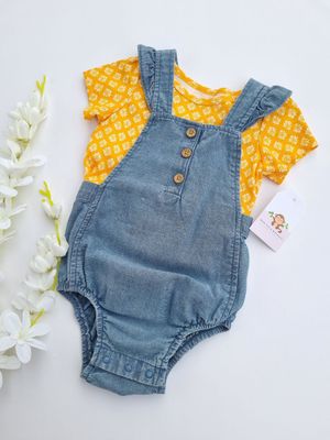Set Romper + camiseta Carters, 9 a 12 meses