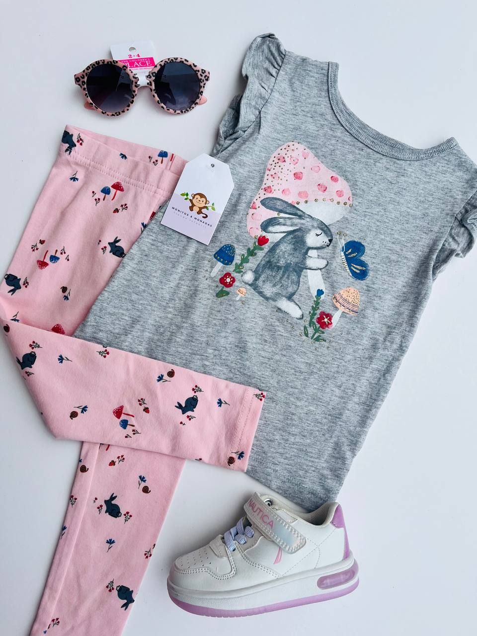 Set 2 piezas Carters, blusa + leggins, 2t