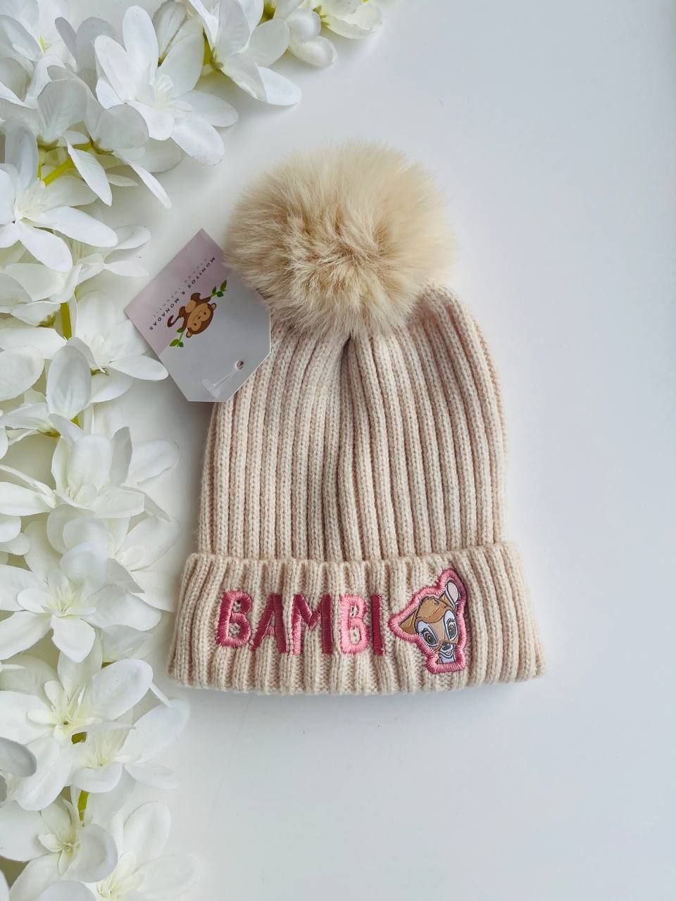 Gorrito Bambi, Disney, 6 a 12m y 12 a 24m