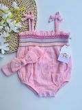 Romper Little me + cintillo, 6M