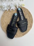 Sandalias negras Calvin Klein, talla 38.5