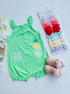 Romper Carters, de piña 6M