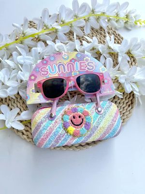 Set Gafas + estuche carita feliz
